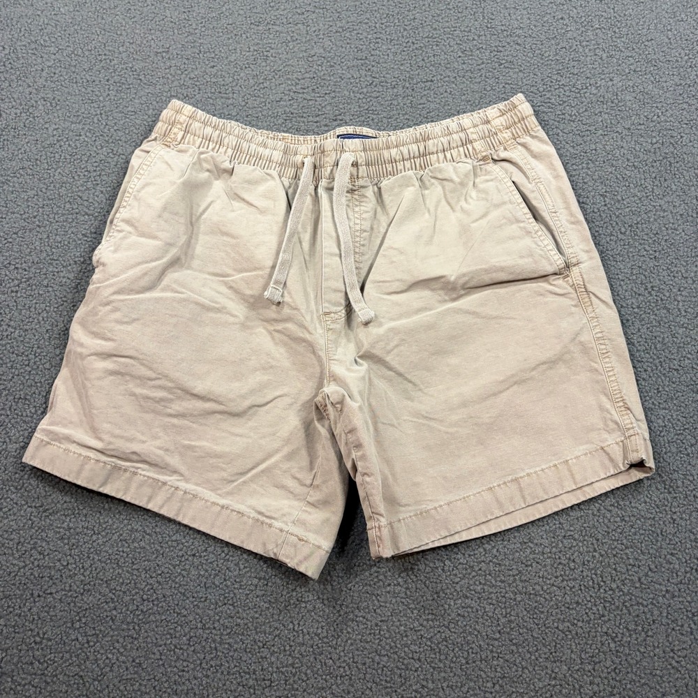 Vineyard Vines Shorts Mens M Khaki Corduroy Drawstring Pull On 1H001327 Casual